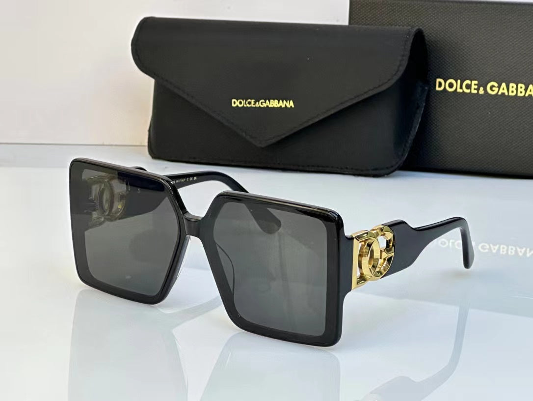 Black Oversized Square Sunglasses