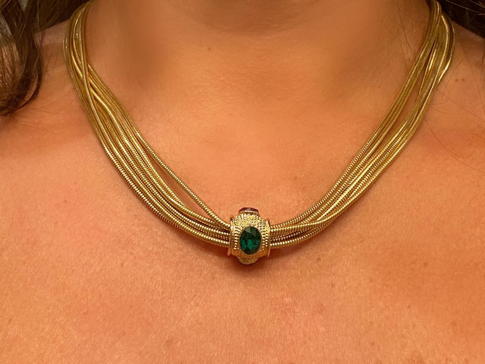 Multi-Strand Statement Necklace